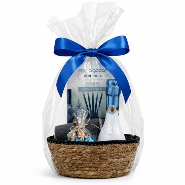 Cesta de Regalo para hombre AMOR EN VERSIÓN ÉL