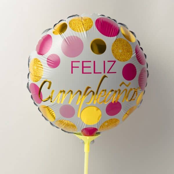 Globo Mylar Feliz Cumpleaños