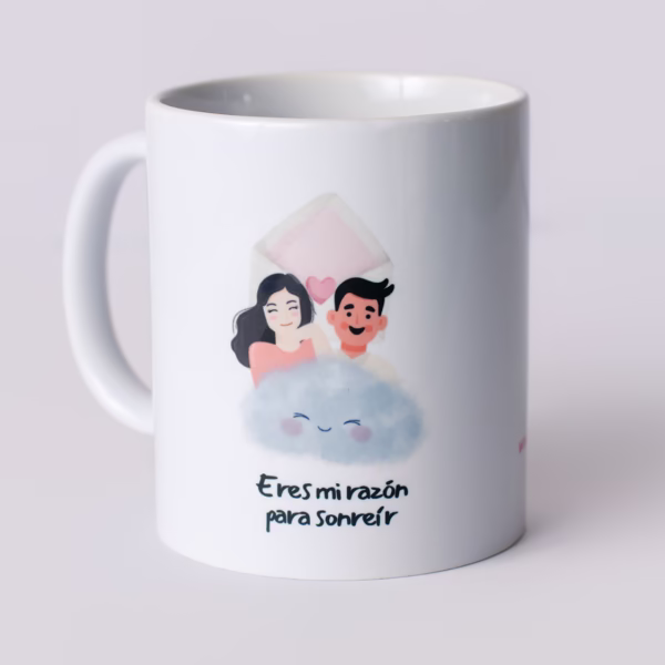 Taza imagen tipo ilustración